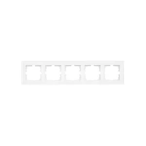 VESNA Рамка акриловая 5-ая горизонтальная бвст белая