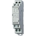 Контактор модульный 2NO 25А AgNi 24В AC/DC 17.5мм IP20 опции: мех. индикатор + LED FINDER 223200241320