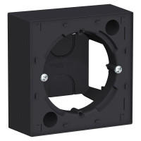 ATLASDESIGN КОРОБКА для наружного монтажа, КАРБОН ATN001000