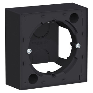 ATLASDESIGN КОРОБКА для наружного монтажа, КАРБОН ATN001000