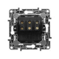 Выключатель 3-кл. СП Etika Plus 10А IP20 250В 10AX винтов. зажимы механизм алюм. Leg 672413