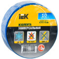 Изолента ПВХ 0.13х15мм (рул.10м) син. IEK UIZ-13-10-10M-K07