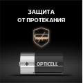 Элемент питания алкалиновый C/LR14 1.5В (блист. 2шт) Basic Opticell 5051004