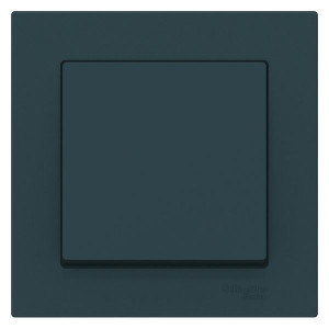 ATLASDESIGN 1-клавишный ВЫКЛЮЧАТЕЛЬ, сх.1, 10АХ, в сборе, ИЗУМРУД ATN000812