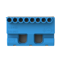 Клеммник самозажимной ZK82B N8x4+2x25 мм ABB 1SPE007715F9703