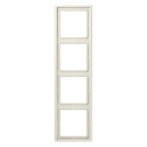 Рамка 4 поста Jung LS 990, бежевый, LS984W