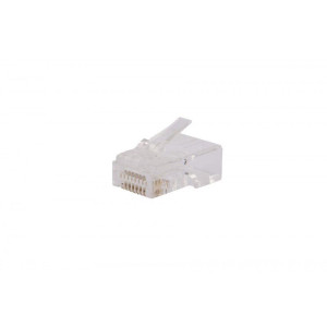 Разъем легкой оконцовки PLEZ-8P8C-U-C5-100 RJ-45 (8P8C) под витую пару кат.5 (50 µ/ 50 микродюймов) универс. (для ож и мж кабеля) (уп.100шт) Hyperline 403341