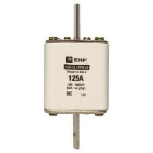 Вставка плавкая ППН-37 400/125А габарит 2 PROxima EKF fus-37/400/125