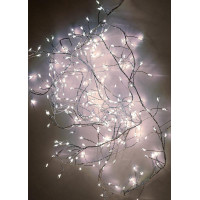 Гирлянда светодиодная Мишура 3м 300LED тепл. бел. 220В КОСМОС KOC_GIR-V109