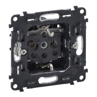 Механизм розетки 1-м СП Valena Inmatic 16А IP20 250В 2PE винт. клеммы Leg 753025