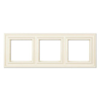 Рамка 3 поста Jung ECOPROFI DECO, бежевый, EPD483