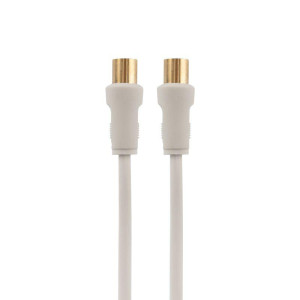 Шнур TV Plug - TV Jack 3м бел. Rexant 18-0004