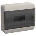 Корпус ЩРН-П-12 TEKFOR IP41 черн. прозр. дверь пластик. IEK TF5-KP12-N-12-41-K01-K03