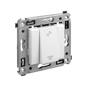 Диммер кнопочный СП Avanti Белое облако DKC 4400343