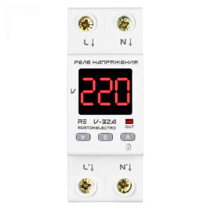 Реле напряжения RE V-32A RostokElectro