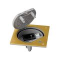 Simon Connect Основа влагостойкая IP66 с замком, розеткой Schuko и разъемом RJ45 Cat.5e UTP из латуни K45