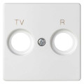 Накладка на розетку TV-SAT Simon SIMON 82, скрытый монтаж, белый, 82053-30