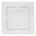 Переключатель проходной 1-кл. СП Валенсия 10А IP20 бел. PROxima EKF EWV10-025-10
