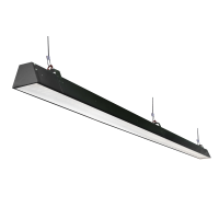 Светильник Ритейл 40W-5000Lm  5000-5500К Микропризма IP40 Черный (Класс 1)