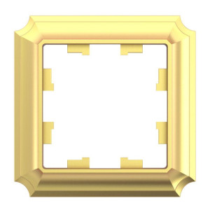 ATLASDESIGN ANTIQUE 1-постовая РАМКА, ЗОЛОТО ATN101601