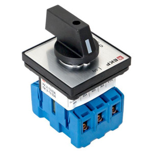 Переключатель кулачковый ПК-2-13 3П 63А ВКЛ-ВЫКЛ EKF pk-2-13-63