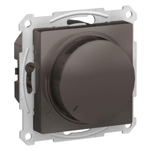 ATLASDESIGN СВЕТОРЕГУЛЯТОР (диммер) поворотно-нажимной, LED, RC, 400Вт, механизм, МОККО ATN000623