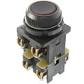 КЕ-012 У3 исп.3, черный, 2з+2р, цилиндр, IP40, 10А, 660В, выключатель кнопочный Электротехник