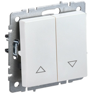 IEK BRITE BASE Жемчуг Выключ. жалюзи 10А ВС10-1-5-БрЖ