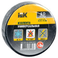Изолента ПВХ 0.13х15мм (рул.10м) черн. IEK UIZ-13-10-10M-K02