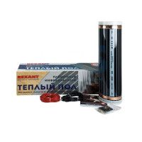 Комплект Теплый пол (пленка) Ultra RXM 220-0.5-9 (1980Вт/0.5х18м/S обогрева: 9кв.м) Rexant 51-0512-4