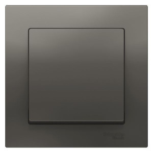 ATLASDESIGN 1-клавишный ВЫКЛЮЧАТЕЛЬ, сх.1, 10АХ, в сборе, СТАЛЬ ATN000912