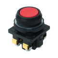 КЕ-011 У3 исп.1, красный, 2з, цилиндр, IP40, 10А ,660В, выключатель кнопочный Электротехник