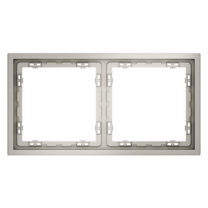 Рамка пластиковая VOLTUM S70 на 2 поста, (кашемир)