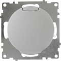 Розетка 1-м СП Florence 16А IP20 с заземл. с крышкой винтов. клеммы механизм сер. (1E10501302) OneKeyElectro 2172837