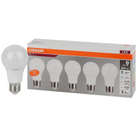 Лампа светодиодная LED Value LVCLA75 10SW/865 грушевидная матовая E27 230В 2х5 RU (уп.5шт) OSRAM 4058075577770