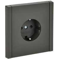 Розетка СП FORTE&PIANO FP315 16А с заземл. защ. шторки винт. крепл. сер. IEK FP-R14-16-K03
