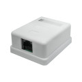 Компьютерная розетка 8P8C RJ-45, UTP, Cat.5e, 1 порт