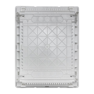 Основание силового щита Nova с DIN-рейками 24мод. IP41 PROxima EKF nv-pbase-24