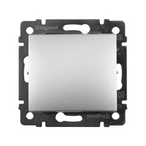 Механизм выключателя 1-кл. СП Valena 10А IP31 250В алюминий Leg 770101