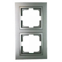 Рамка на 2 поста Mono Electric Despina антрацит 102-240000-161