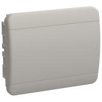 Корпус ЩРВ-П-12 TEKFOR IP41 бел. дверь пластик. IEK TF5-KP13-V-12-41-K01-K01