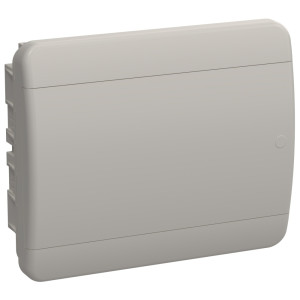 Корпус ЩРВ-П-12 TEKFOR IP41 бел. дверь пластик. IEK TF5-KP13-V-12-41-K01-K01