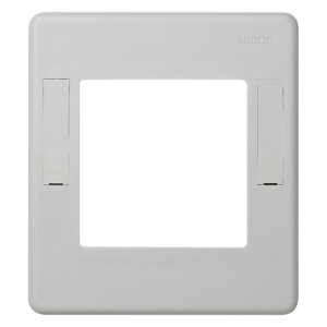 Рамка 1 пост Simon SIMON 44 AQUA, горизонтальная, серый, 4400088-035