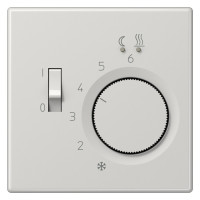 Накладка на термостат Jung LS 990, светло-серый, LSFTR231PLLG