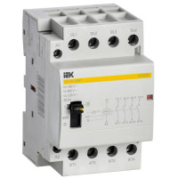 Контактор модульный IEK КМ40-40МР AC с ручным управ. KARAT MKK22-40-40