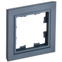 IEK BRITE BASE Маренго Рамка 1-м РУ-1-БрМ