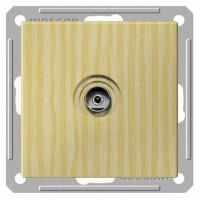 Розетка TV Schneider Electric W59, скрытый монтаж, сосна, RTS-151-7-86