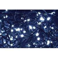 Гирлянда Нить 5м 50LED бел. IP20 провод зел. 230В с контроллером 8 режимов IEK LGDB110-2-050-05-G-S-20