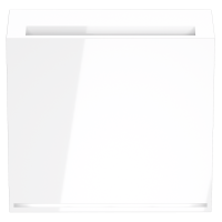 Накладка для выключателя карточного, S70 белый глянцевый