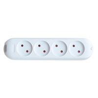 Колодка удлинителя 4N-SMART 4-м 5240 10А без заземл. IN HOME 4690612010458